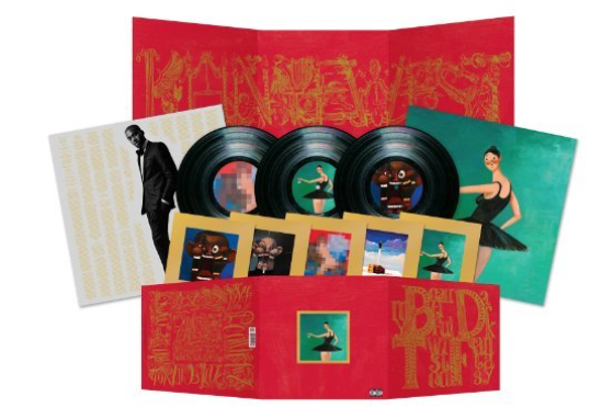 Kanye West - My Beautiful Dark Twisted Fantasy 3LP